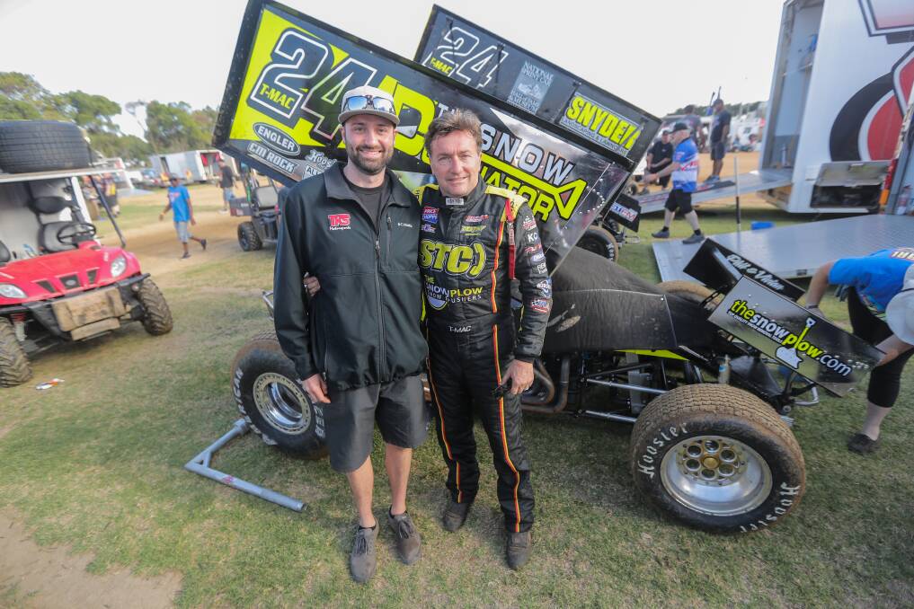 FAMILY TIES: Son and dad team Austin and Terry McCarl are competing in the Classic together for the first time. Picture: Morgan Hancock