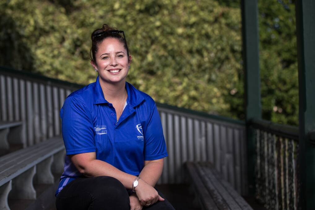FRESH FACE: New Hamilton Kangaroos netball coach Mel Starr moved to the south-west from Melbourne less than a year ago. The non-playing mentor is orginally from Perth. Picture: Christine Ansorge