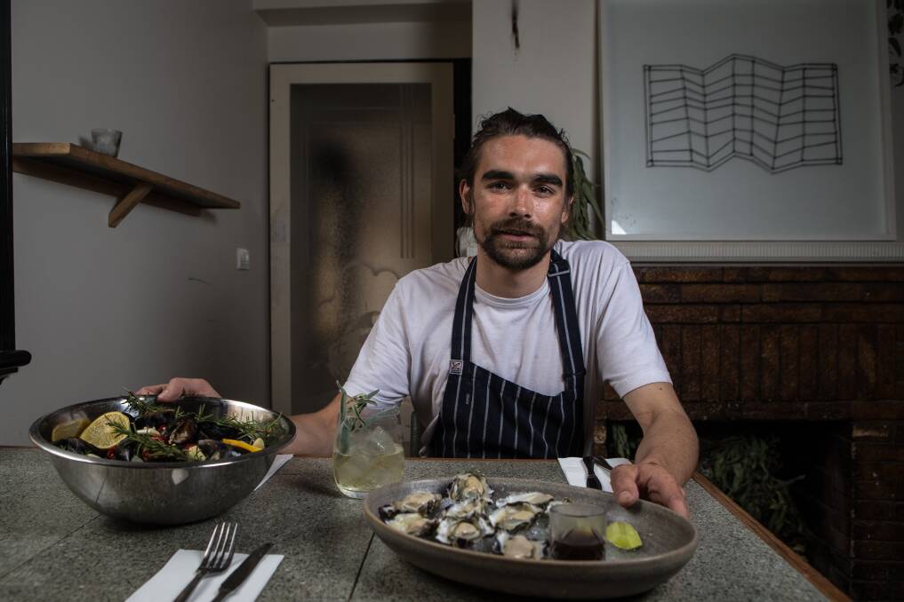 YUM: The Dart and Marlin's head chef Francis Lesock is preparing for the Apollo Bay Seafood Festival satellite event. Picture: Christine Ansorge