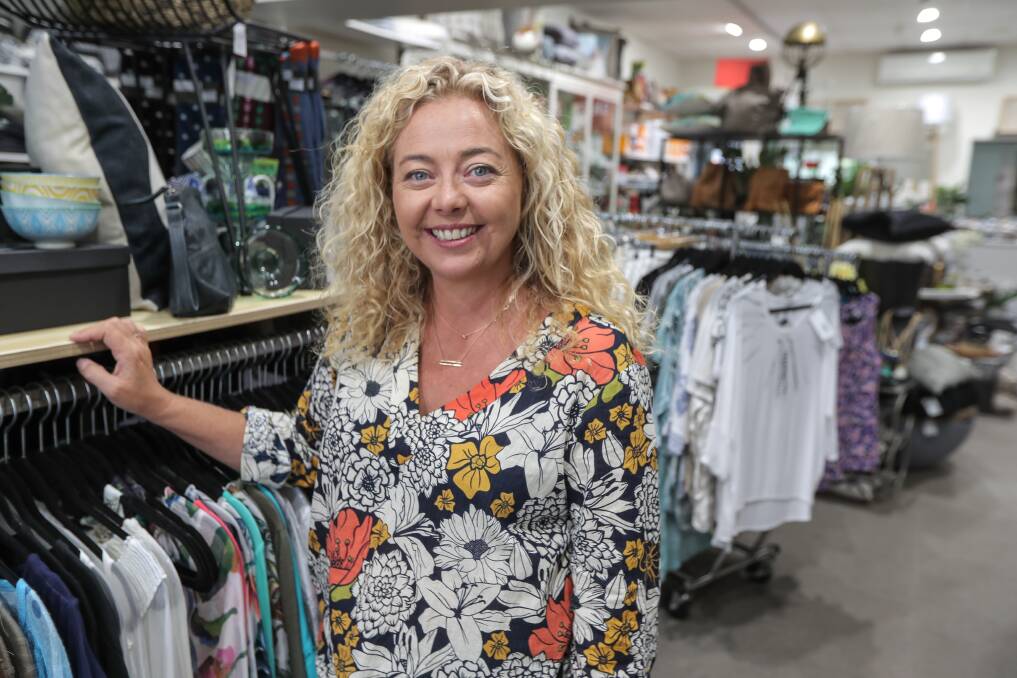 HAPPY: Phinc owner Tracey Togni has moved her business to Liebig Street and is now enjoying the rewards of the redeveloped precinct. Picture: Rob Gunstone