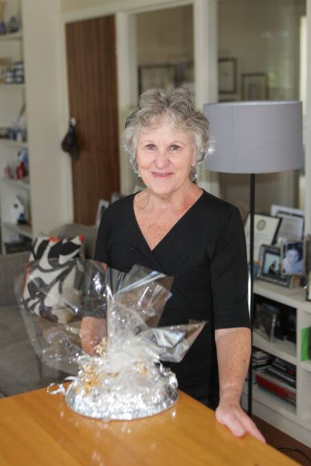 Masterchef: Carole Manifold makes fruit cakes which she sells to raise money for Warrnambool's cancer centre.