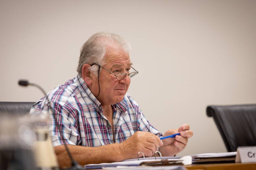 Cr Jim Doukas has been criticised for his comments at this week's shire meeting. Picture by Anthony Brady