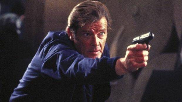Roger Moore as James Bond in For Your Eyes Only. 
