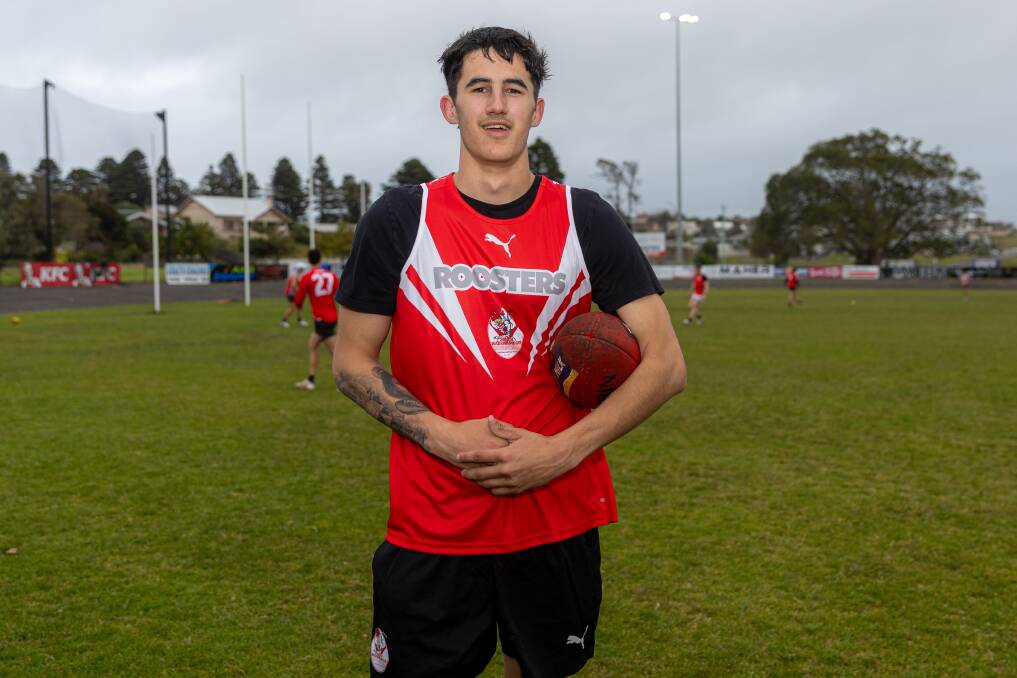 Jarvis Bermingham has joined South Warrnambool and will slot into the ruck. Picture by Eddie Guerrero 