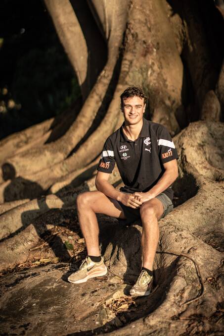 Will White is hoping to cement a spot in Carlton's VFL team. Picture by Sean McKenna 