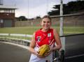 South Warrnambool recruit Georgia McAlpine is in her first Western Victoria Female Football League season. Picture by Justine McCullagh-Beasy 