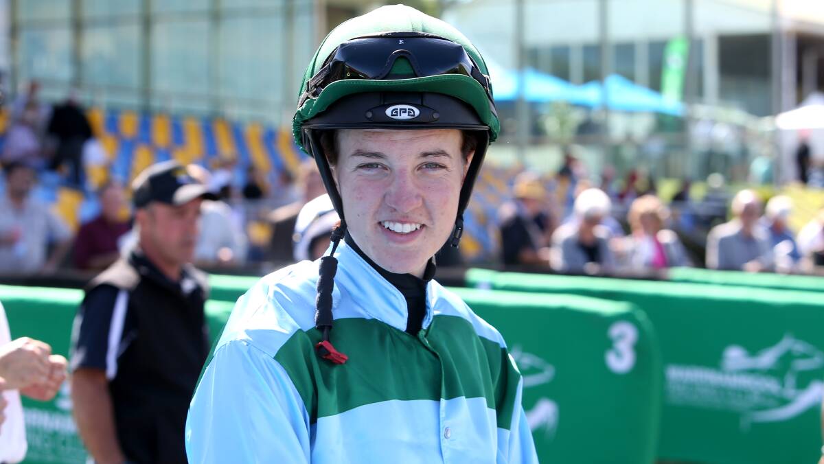 EXPERIENCE: Melissa Julius says her three-week stint riding trackwork in England was a childhood dream come true. Picture: Amy Paton