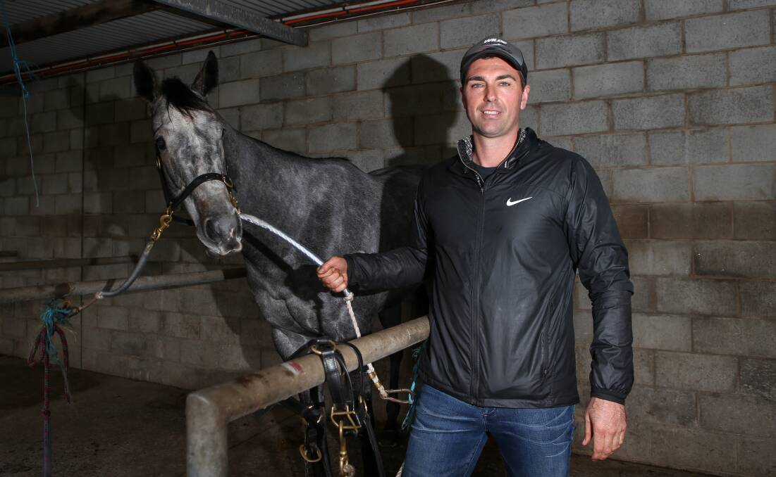 HOPE: Warrnambool trainer Symon Wilde believes the Penhurst Cup is an ideal race for seven-year-old Straight Jacket. Picture: Amy Paton