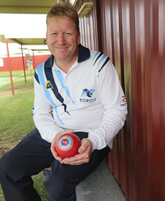 CHAMPION: Koroit player Les Johnson won the male title at the Western District Bowls Division singles championships at Dennington Bowls Club. Picture: Amy Paton