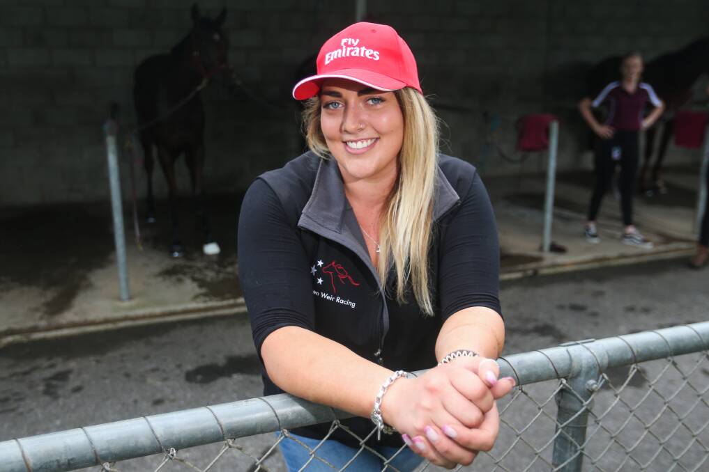 LIFESTYLE: Maddie Raymond says while it is certainly time consuming, working in horse racing is a fantastic career. Picture: Morgan Hancock