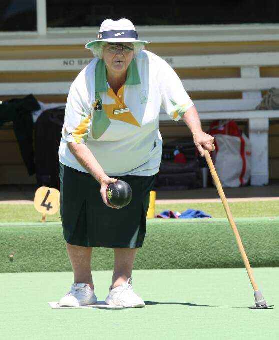 ROYALTY: Terang's Margaret Sumner played in two Commonwealth Games, winning a silver medal in 1998. She's also a member of Bowls Australia's hall of fame.
