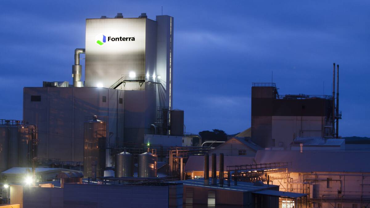 Fonterra announces its milk price