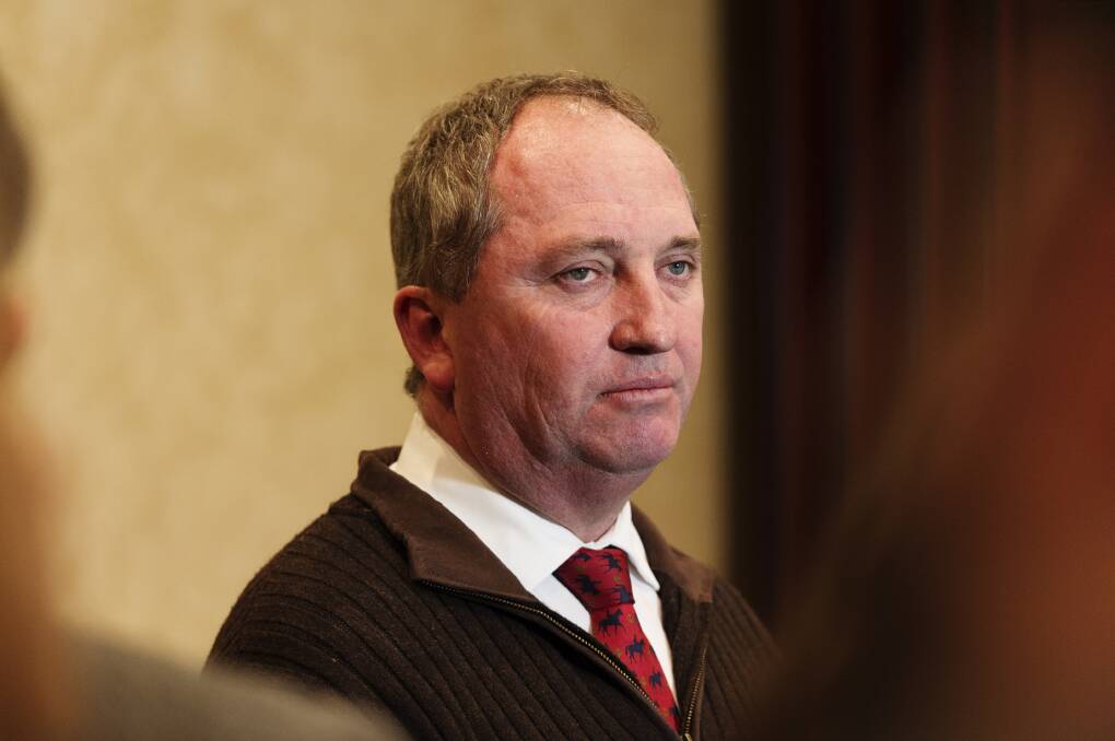 Agriculture Minister Barnaby Joyce. Picture: File