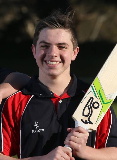 ON FIRE: Woodford's Tommy Jackson made 78 for Western Waves.