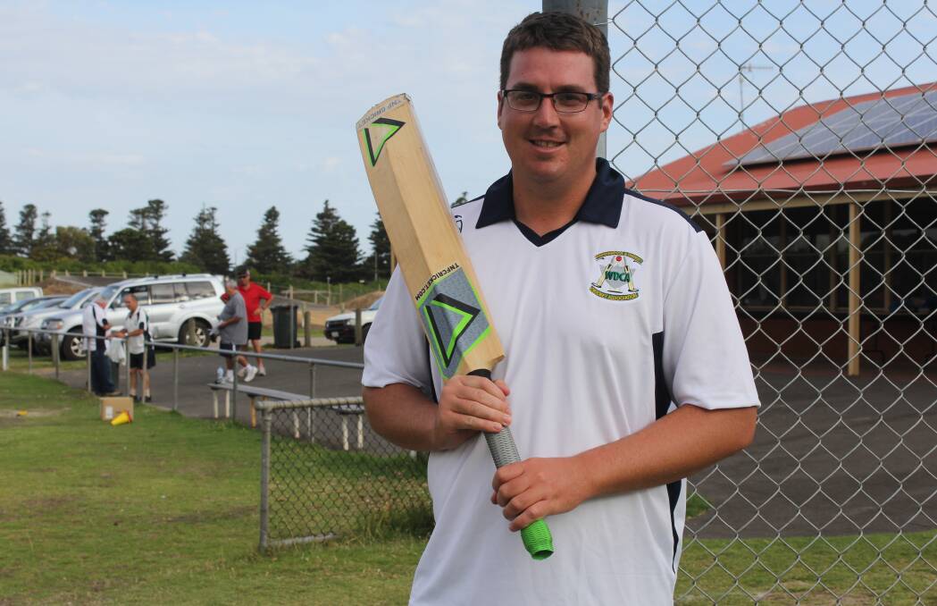 SKILL SET: Nestles under 17s coach Geoff Williams is using indoor cricket with his side to stay in shape. Players from Woodford and East Warrnambool are also involved.