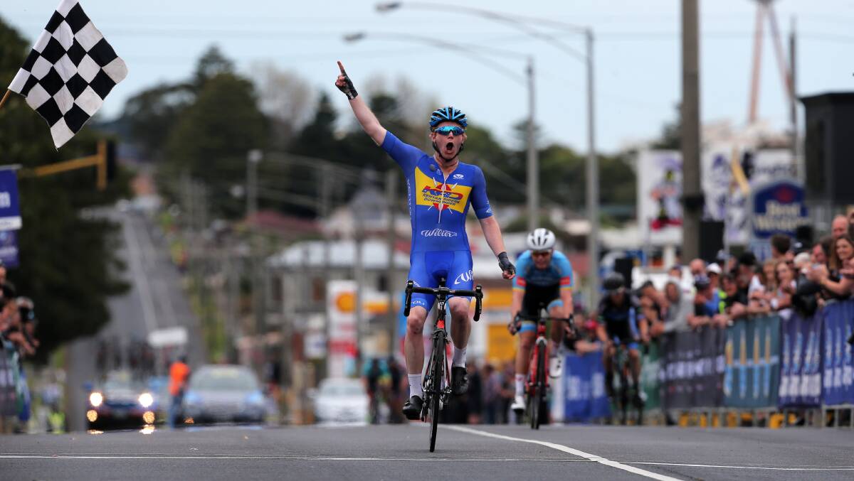 Nathan Elliott takes out the 2016 Melbourne to Warrnambool. Picture: Rob Gunstone