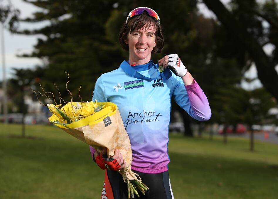PROUD AS PUNCH: Tessa Fabry was inspired by the ill-fortune of her teammates in the classic. Picture: Amy Paton