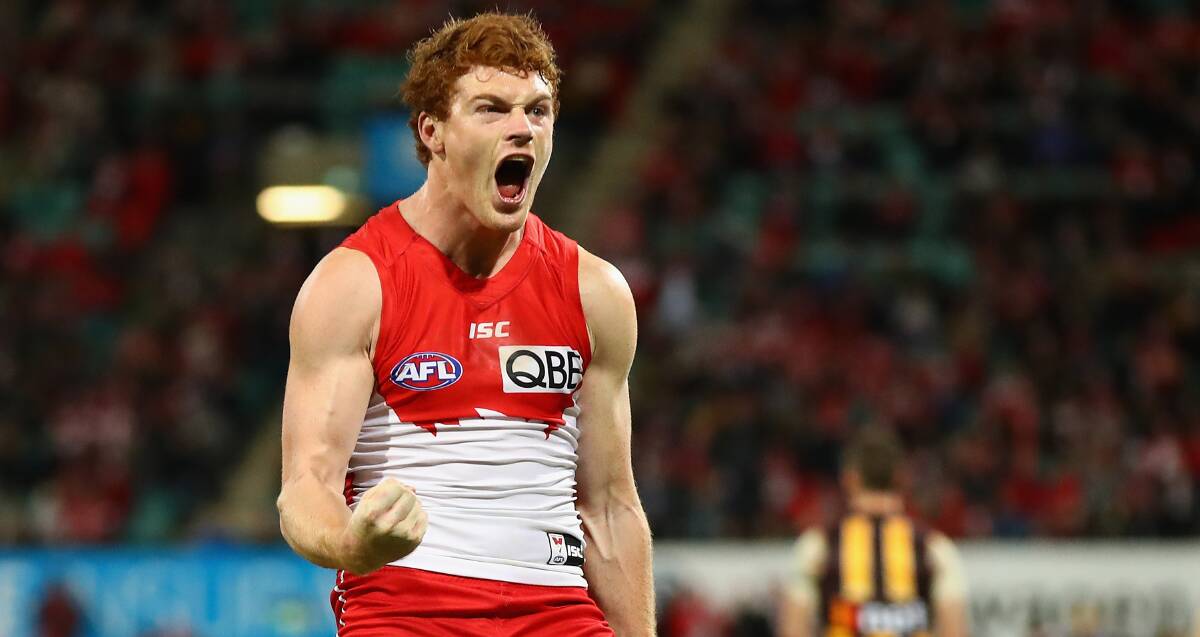 PRIMED: Gary Rohan is expected to be named for his second grand final on Saturday after starring in the Swans' preliminary final win. Picture: Getty Images