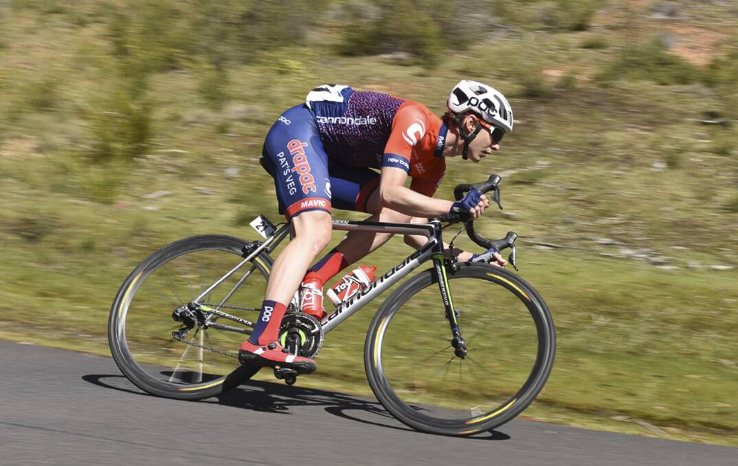 SURPRISE COMEBACK: Former Melbourne to Warrnambool winner Oliver Kent-Spark has overcome a broken collarbone to ride in the race. Picture: Cycling Victoria
