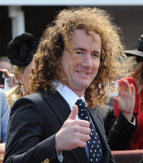 Ciaron Maher on Makybe Diva Stakes Day at Flemington Racecourse. Picture: AP