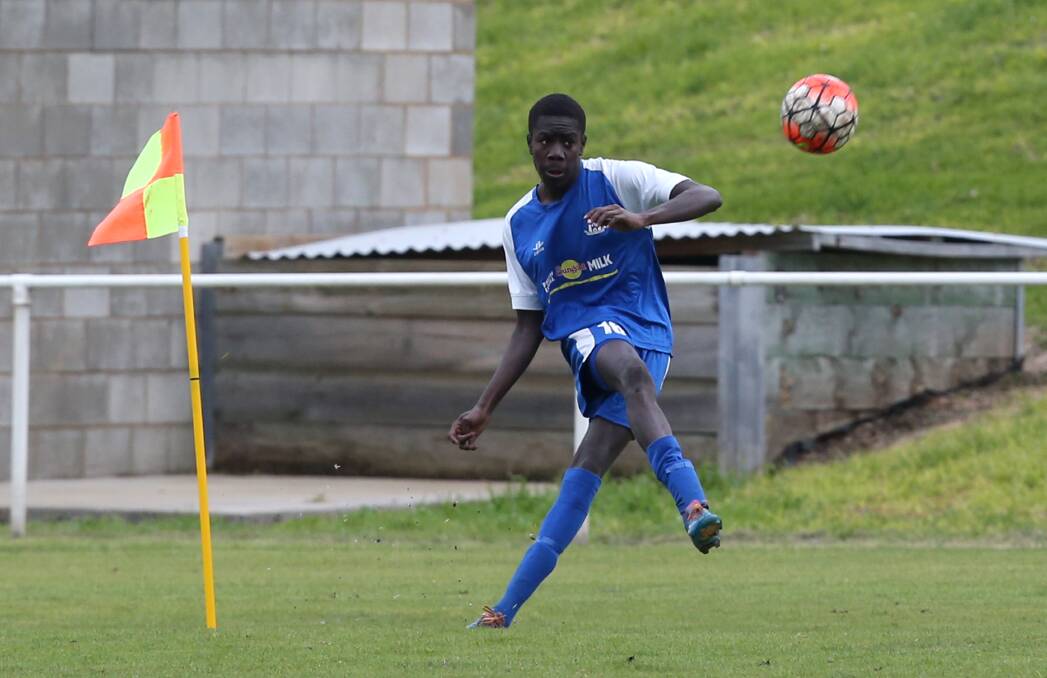 HITTING FORM: Warrnambool Rangers young gun Leevy Gattek is one of the club's many young stars who are causing headaches for BDSA opposition. Picture: Amy Paton