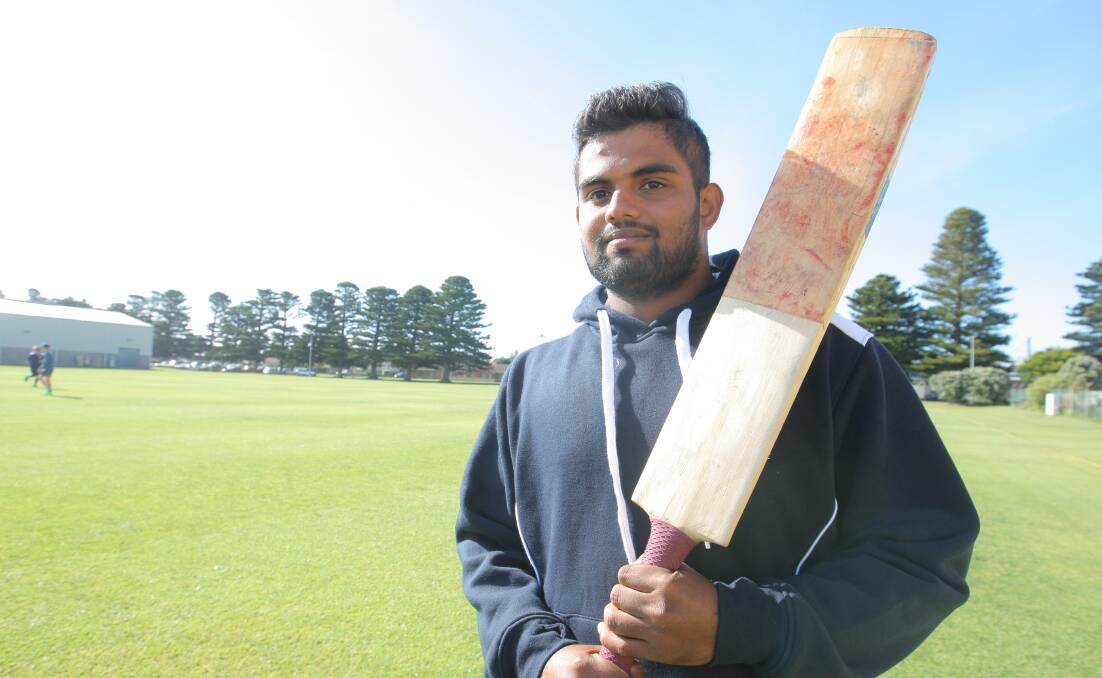 SOLE PICK: Port Fairy's Jason Perera has been selected in the VCCL team of the year for 2016-17. Picture: Nick Ansell
