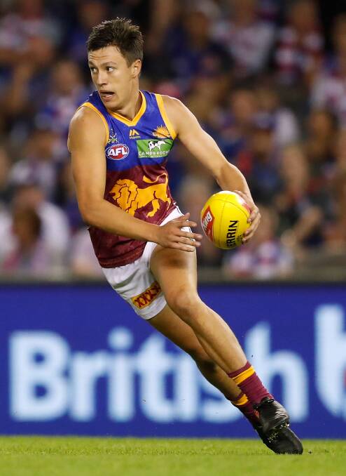 RIGHT AT HOME: South Warrnambool export Hugh McCluggage has re-affirmed his desire to stay in Brisbane after an AFL Rising Star nomination. Picture: Getty Images