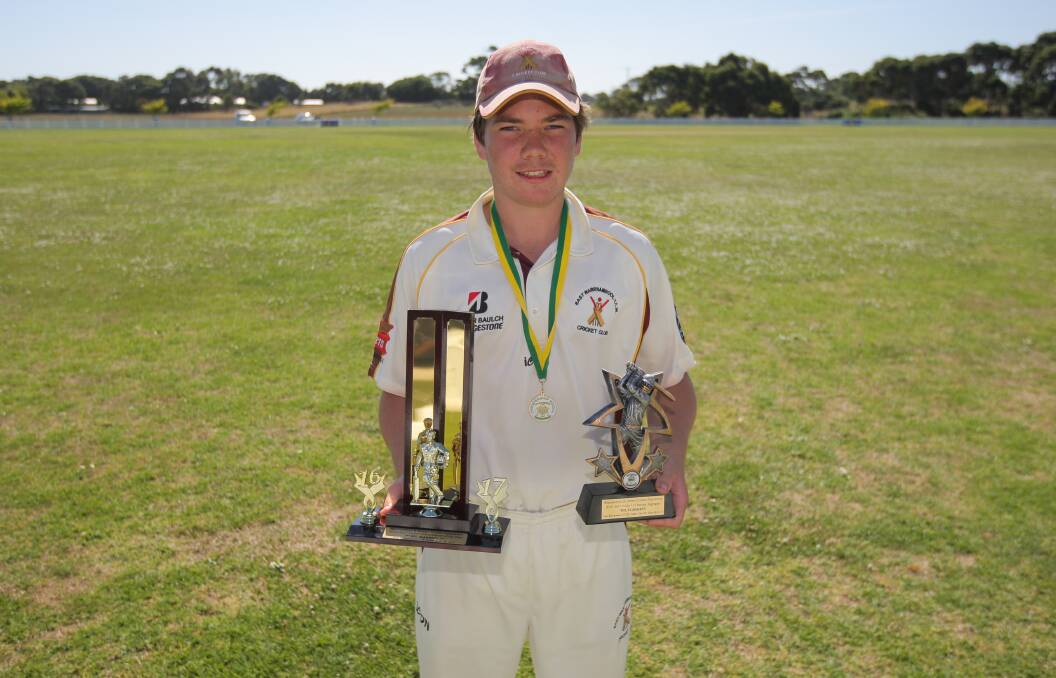 East's Wil Flaherty was awarded the under 15's player of the year. Picture: Morgan Hancock