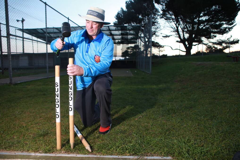 THEY WANT YOU: Warrnambool Cricket Umpires' Association's Danny Rook wants more people to step up as numbers dwindle. Picture: Nick Ansell