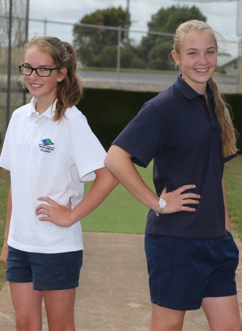 MENTORS: Chloe McKenzie and Grace Farrer are set to mentor for Woodford.