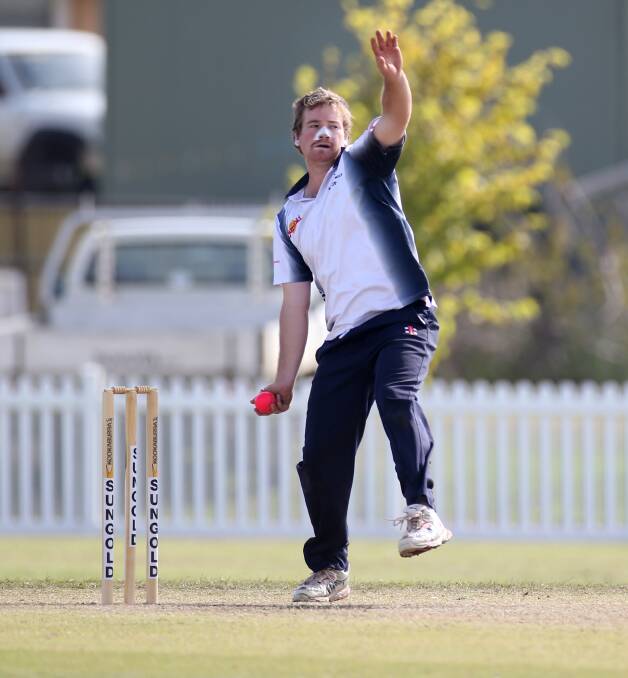 BOWLERS BUILDING: Port Fairy's Xavier McCartney is hitting good form with the ball as his side moves up the ladder. Picture: Amy Paton