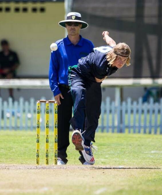 FLYING: Brierly-Christ Church's Campbell Love is finding form with the ball for Victoria Country at the 15 and Under National Championships. Picture: Peter McRostie