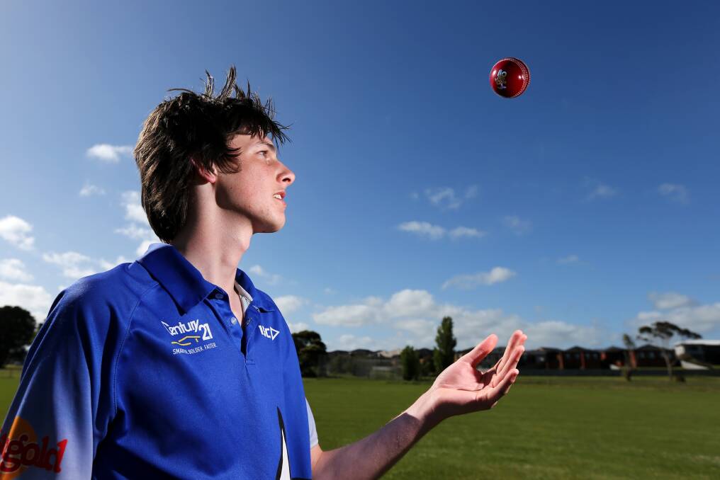 TALL ORDER: Connor Umbers is making
his mark with Brierly-Christ Church. 
Picture: Rob Gunstone