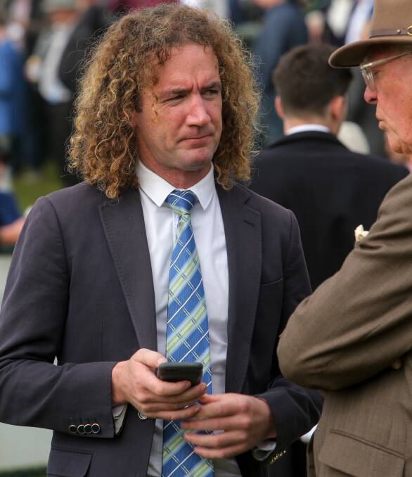 IN FORM: Winslow-raised trainer Ciaron Maher scored another winner with a young horse at Caulfield on Saturday. Picture: Rob Gunstone