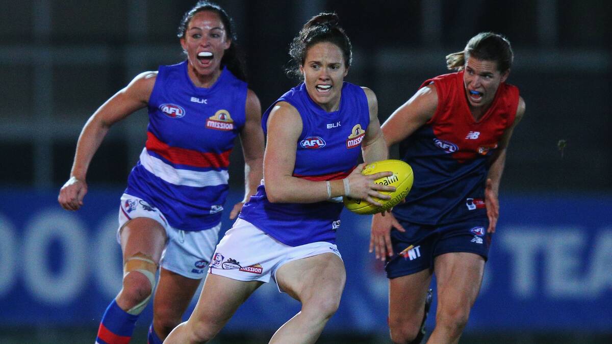 GROWING: Cavendish's Emma Kearney. Chris Grant hopes next-gen academies will provide chances for women in AFLW. Picture: Getty Images
