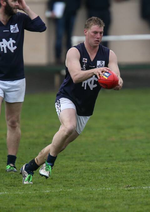 TOP SHOW: Nirranda defender Nathan Couch. Picture: Christine Ansorge