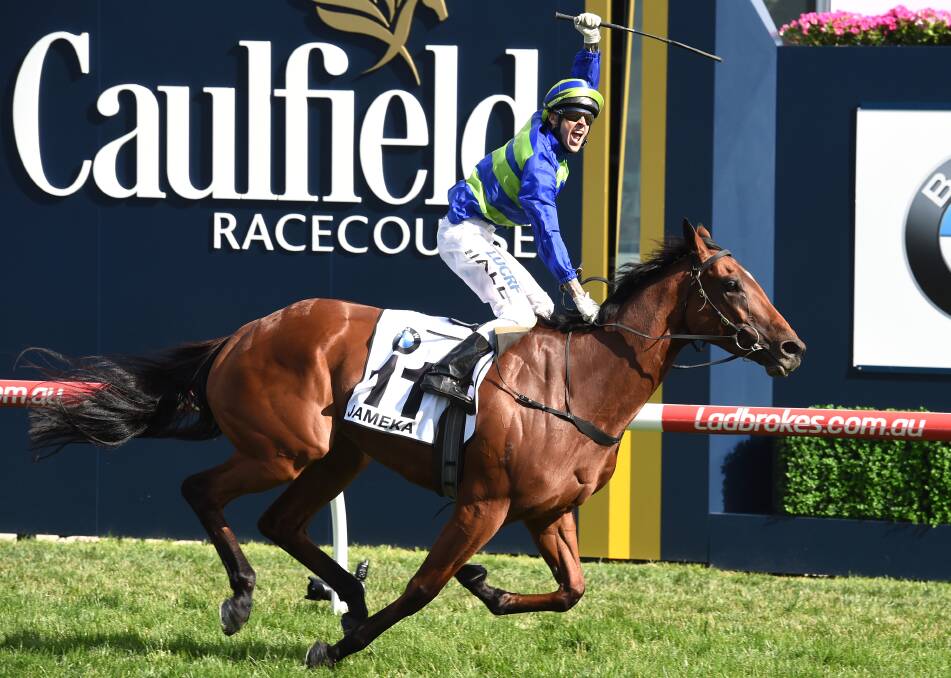 The south-west had a field day at the Caulfield Cup, with Winslow's Ciaron Maher and a host of local owner scoring big when Jameka took out the richest 2400 metre race in the world.