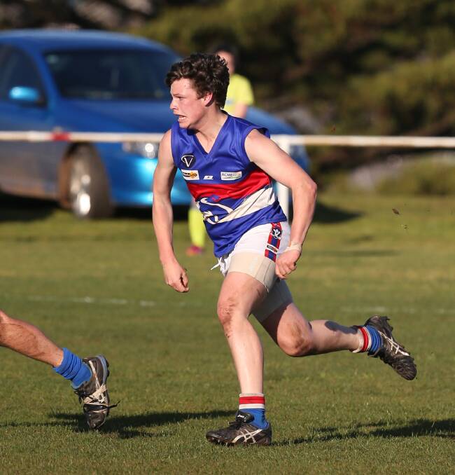 LOCK THEM DOWN: Panmure's Paddy Ryan has been handed a role as a defensive forward by coach Joe Kenna this season.