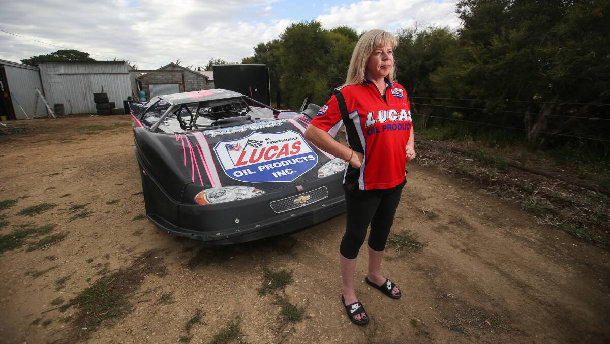Speedway: Warrnambool driver Fiona Verhoeven is competing in the Australian late model sedan titiles this weekend at Premier Speedway. Picture: Amy Paton