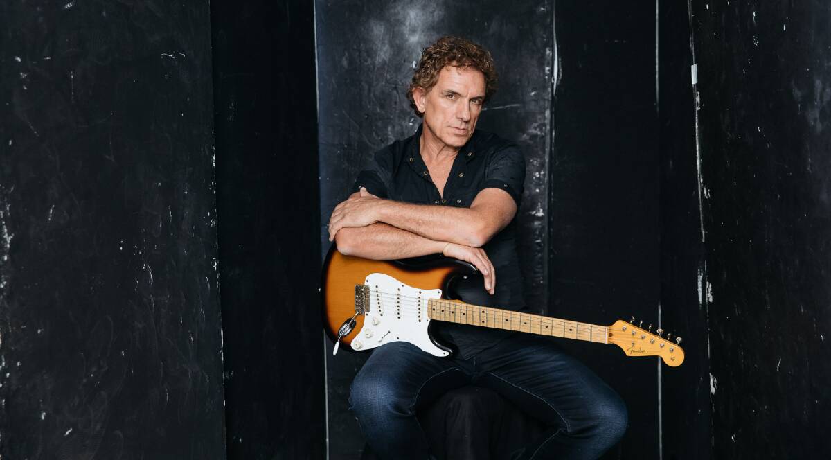 Chiselled: Australian rock icon Ian Moss will perform his new show at Warrnambool's Lighthouse Theatre, September 16, 2018.