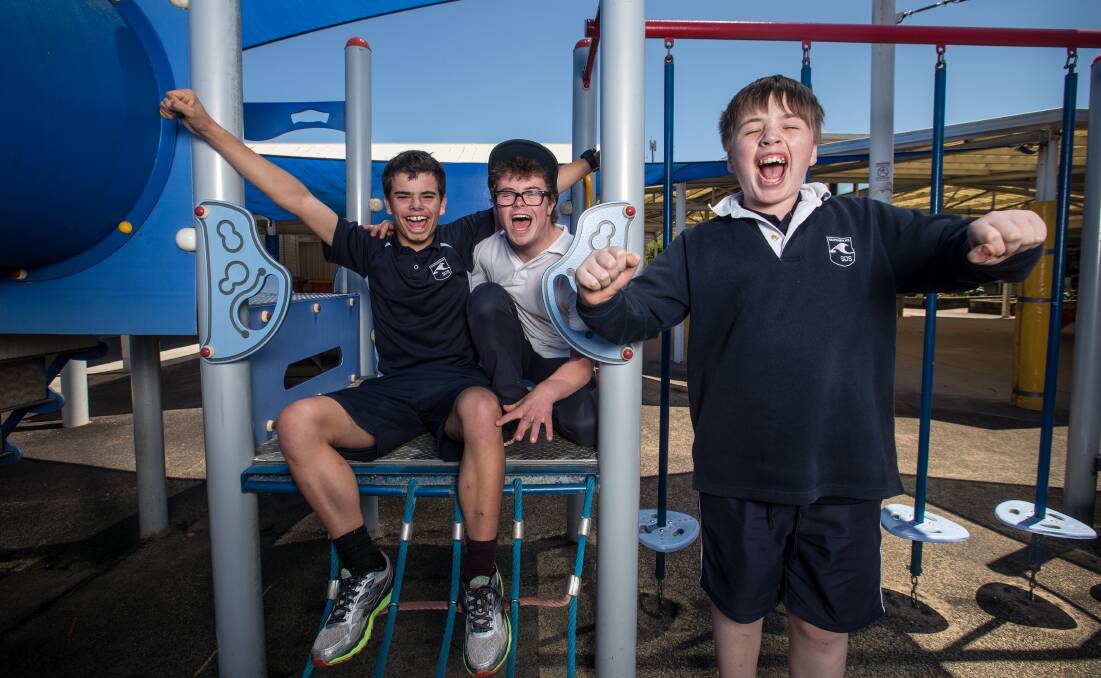 Fun: The community is invited to the Warrnambool Special Development School's Twilight School Fete on Friday at the Hyland Street site from 5pm to 8pm. Picture: Christine Ansorge