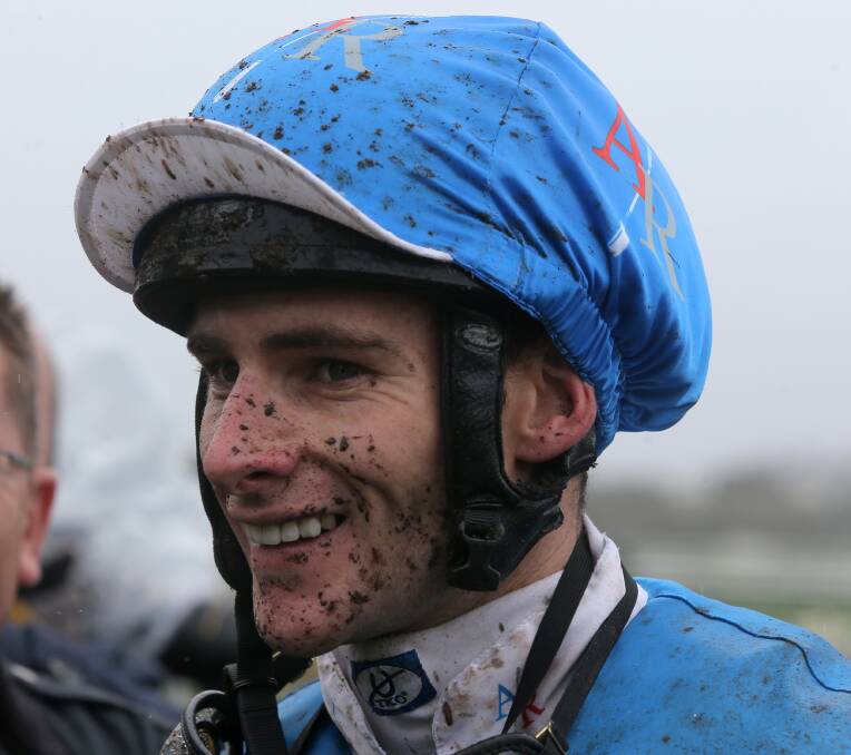 Runner up: Jockey Jamie Mott was pleased with Arch Fire's second-placing in the Galleywood. Picture: Rob Gunstone
