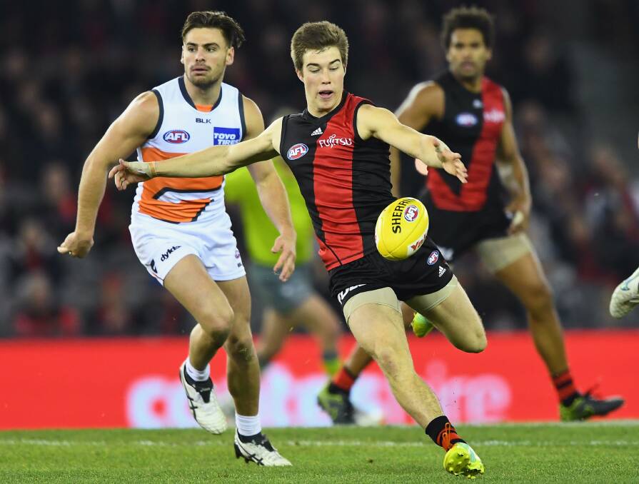 Winner: Zac Merrett in action with the Bombers. Picture: Getty