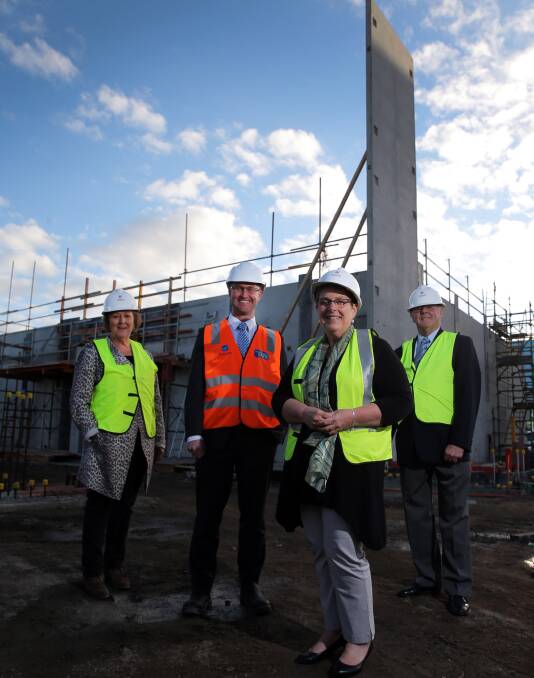 Set to open: The cancer care centre is set to open in Warrnambool late in 2016.