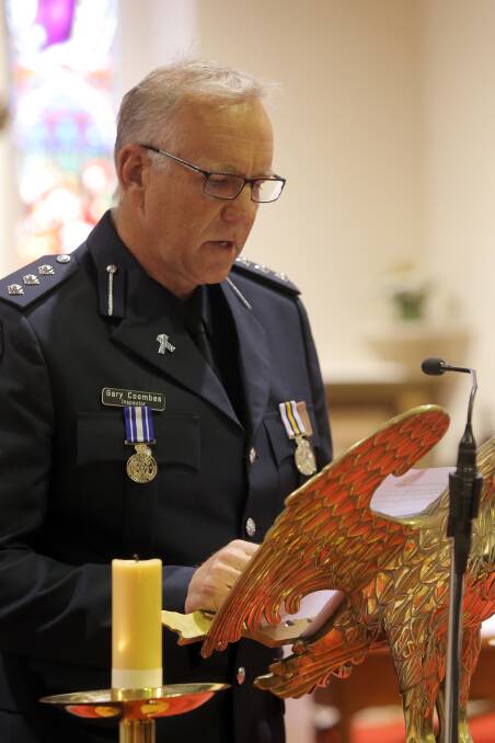 Top priority: Warrnambool local area commander Gary Coombes said police were working hard to help change the number of family violence incidents in the community.