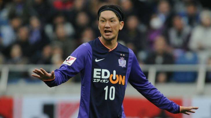Game on: Wanderers signing Yojiro Takahagi is ready to make his A-League debut. Photo: Masashi Hara