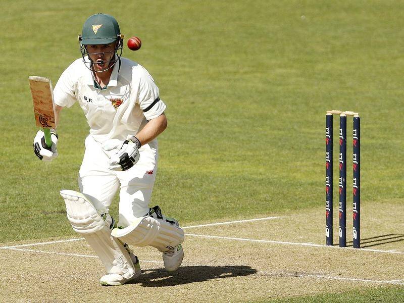 Jake Doran led the way for Tasmania with 57 against Victoria in their Sheffield Shield match.