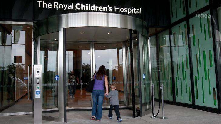 Royal Children's Hospital doctors are concverned about the welfare of dozens of their asylum seeker patients. Photo: Angela Wylie