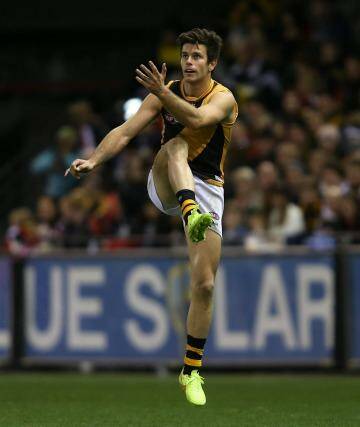 Top Tiger: Trent Cotchin has capped off a stellar year with his third Jack Dyer Medal.  Photo: Pat Scala