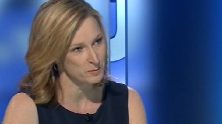 Leigh Sales asked the PM if it was "tricky" to campaign on the government's record.  Photo: ABC